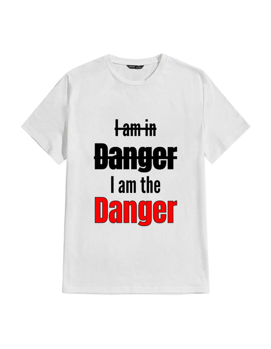I Am The Danger White T-shirt - Unisex