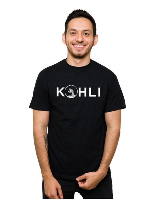 Virat Kohli Black T-Shirt - Unisex