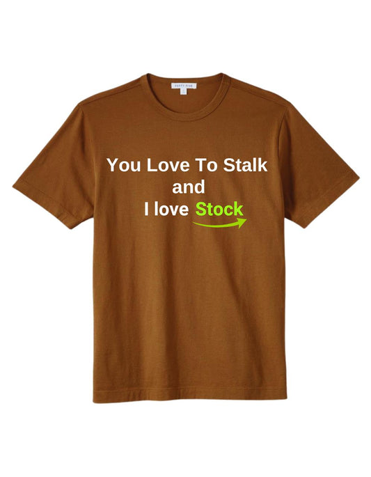 Brown Stock Love T-shirt - Unisex