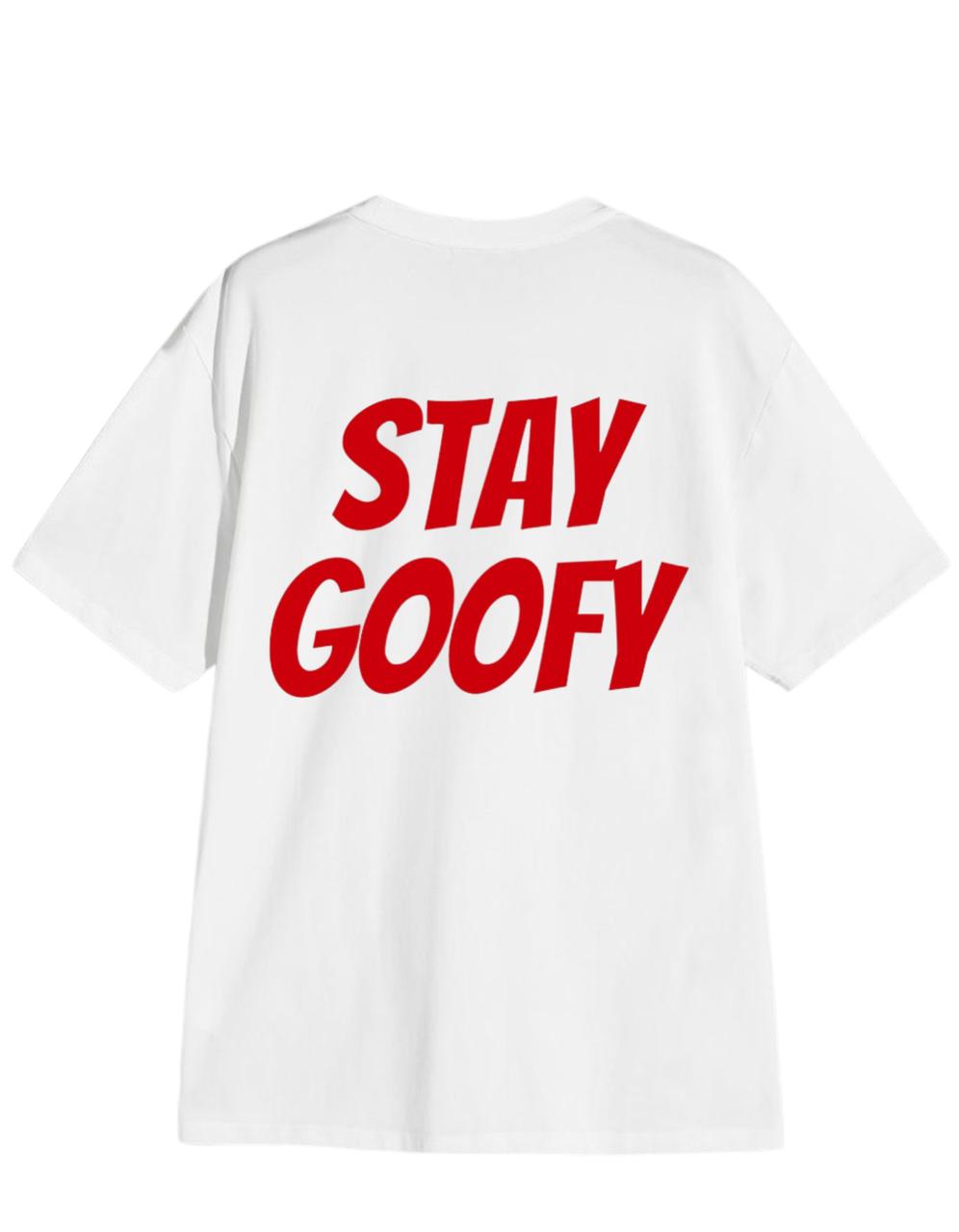 Stay Goofy Front & Back Print Oversized - Unisex