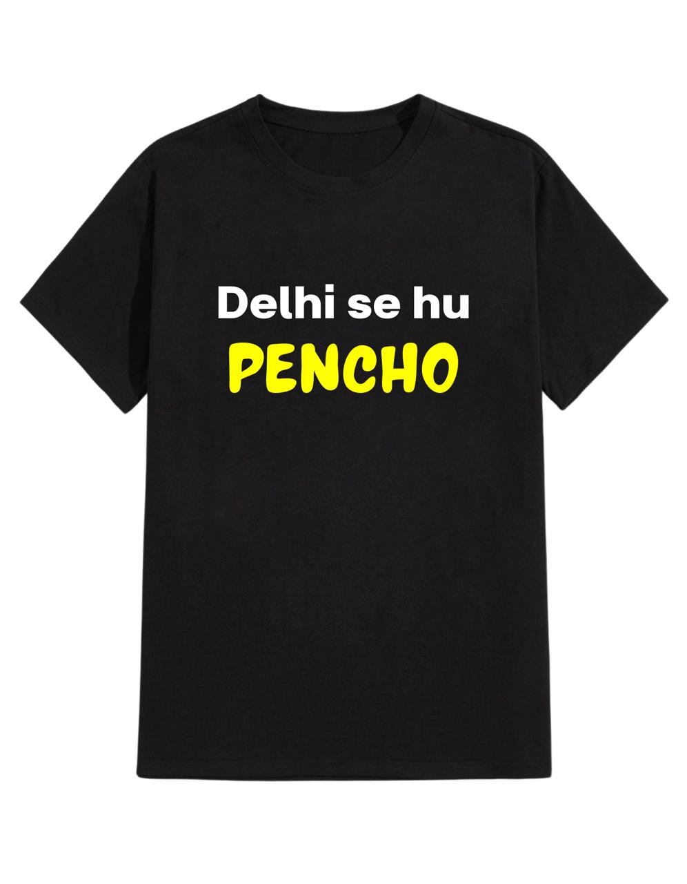 Mens Delhi Special Black T-shirt