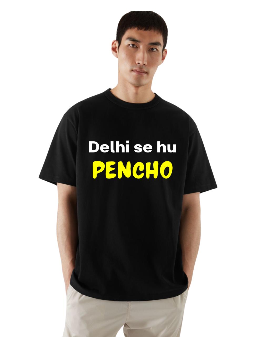 Mens Delhi Special Black T-shirt