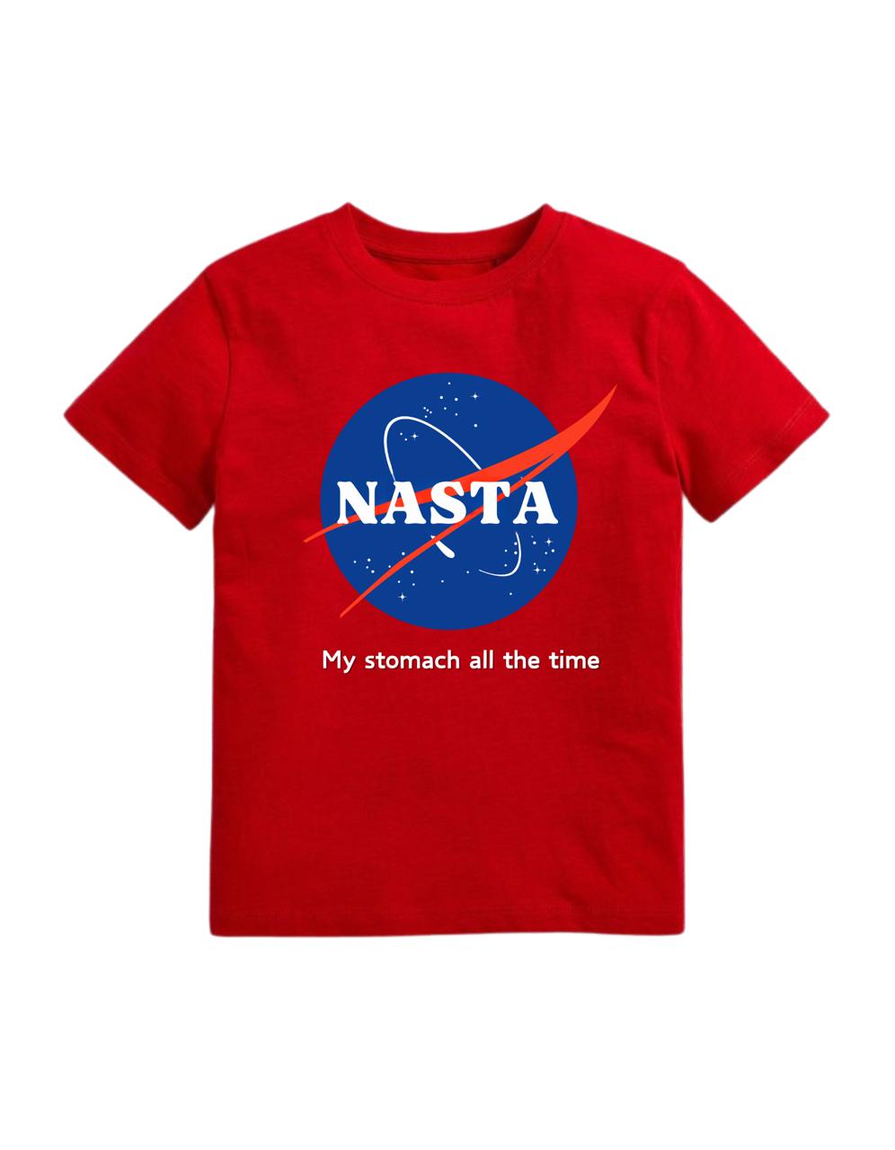 Nasta Foodies Red T-shirt - Unisex5