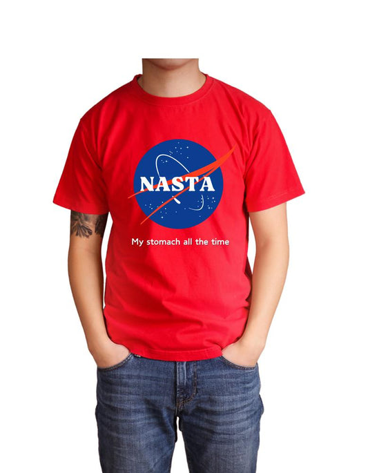 Nasta Foodies Red T-shirt - Unisex5
